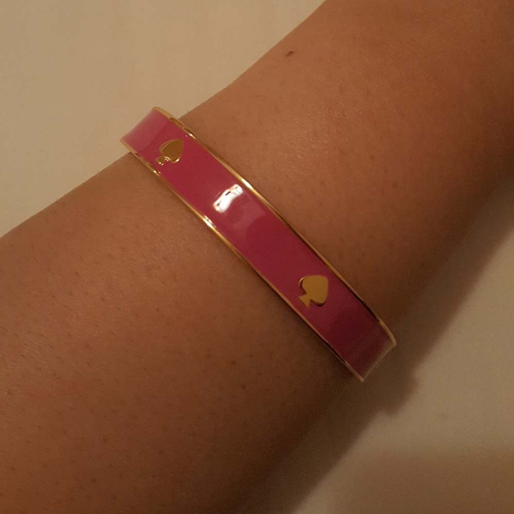Original Kate Spade pink enamel bangle